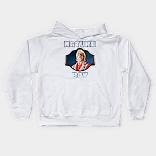 Nature Boy Ric Flair Championship Belt Woo! Kids Hoodie